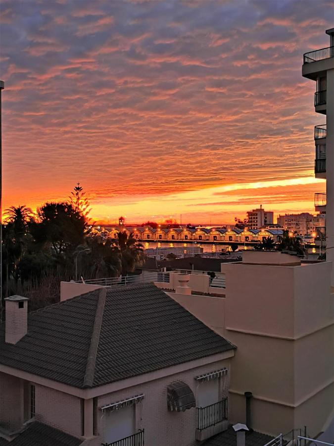 Apartamento Playa & Port Gandia Solo Familias Exteriör bild