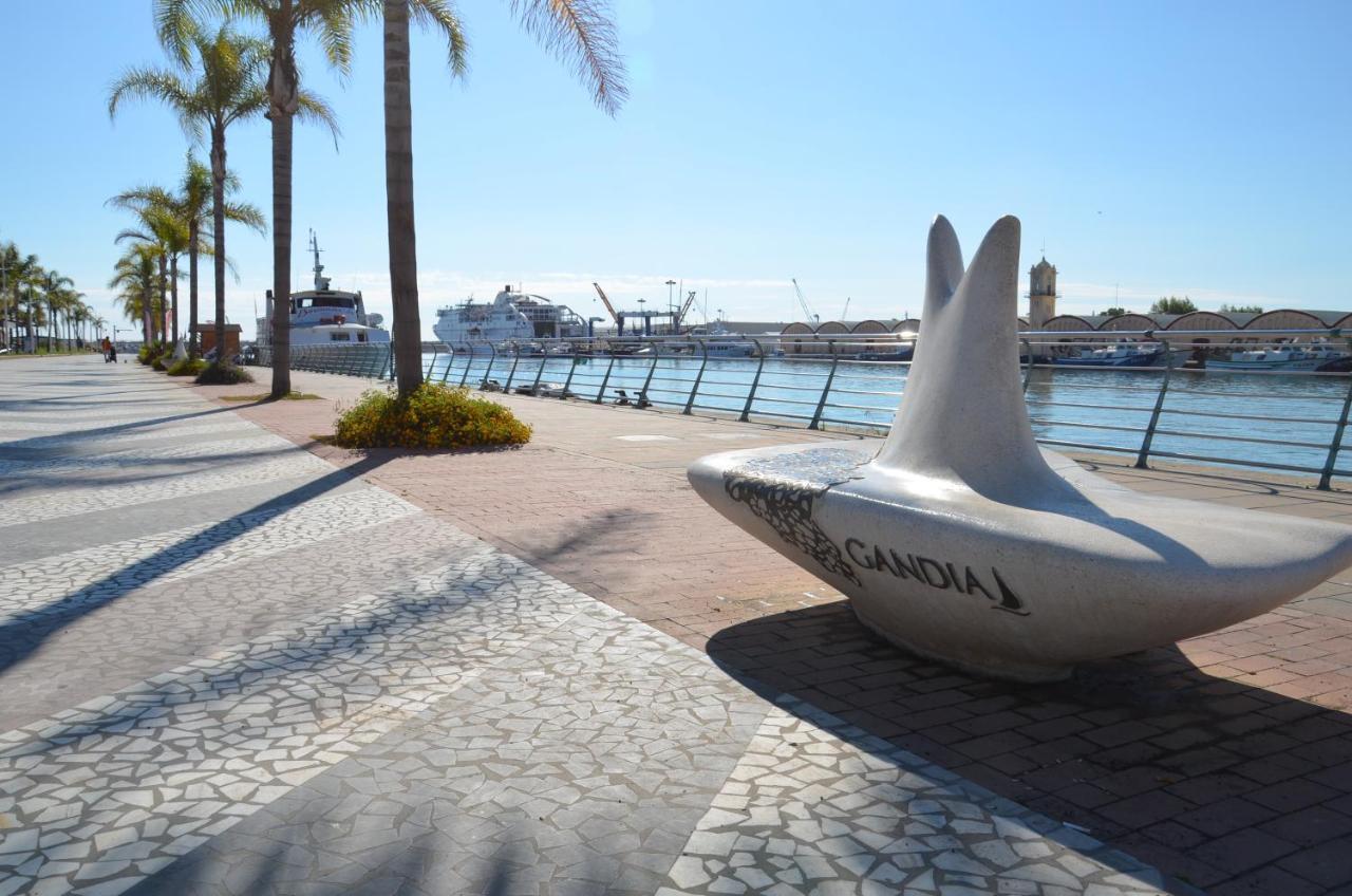 Apartamento Playa & Port Gandia Solo Familias Exteriör bild
