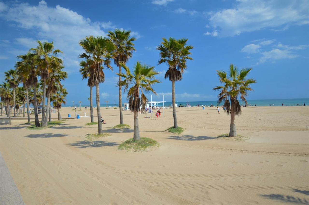Apartamento Playa & Port Gandia Solo Familias Exteriör bild